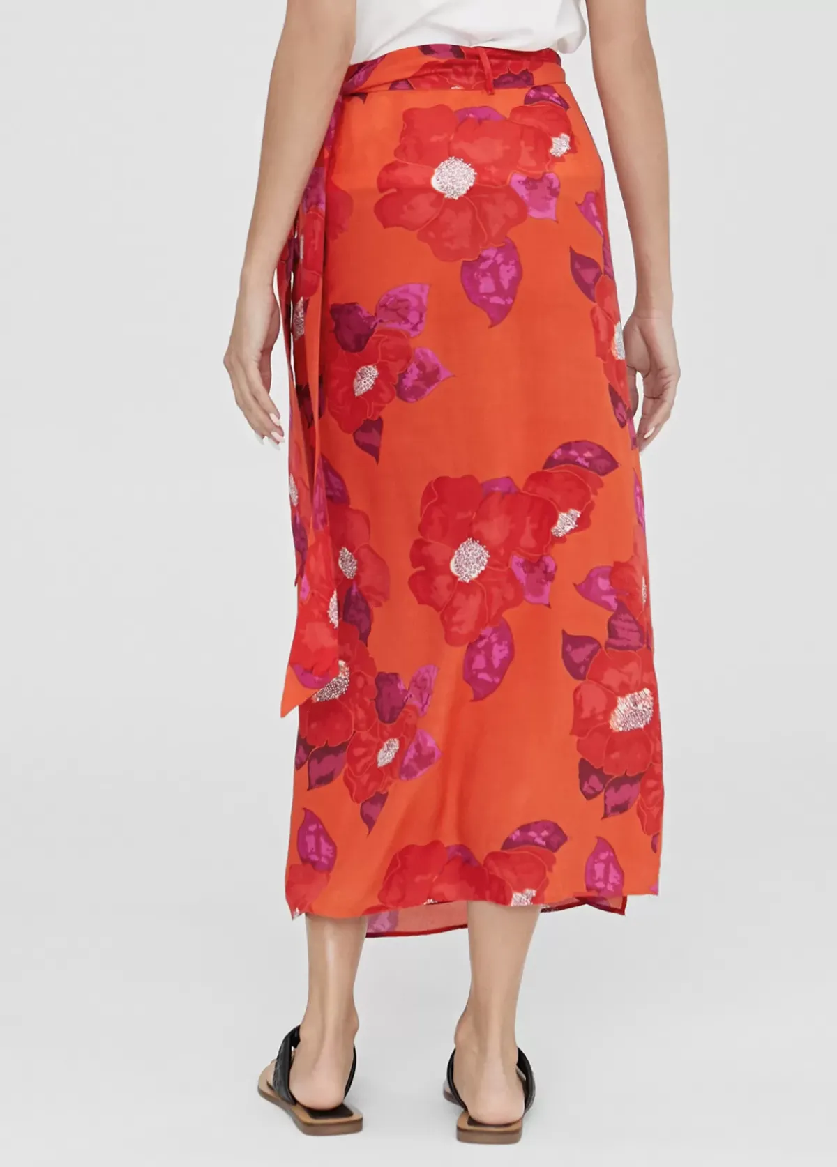 Clearance Falda estampada tipo pareo Accesorios|Vestidos Y Faldas