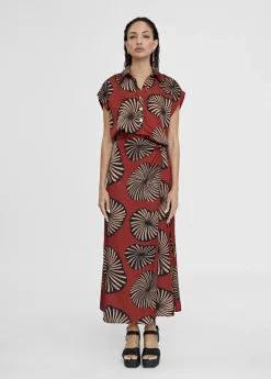 New Falda estampada tipo pareo Vestidos Y Faldas