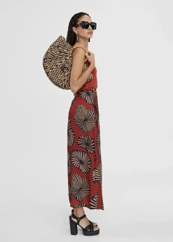 New Falda estampada tipo pareo Vestidos Y Faldas