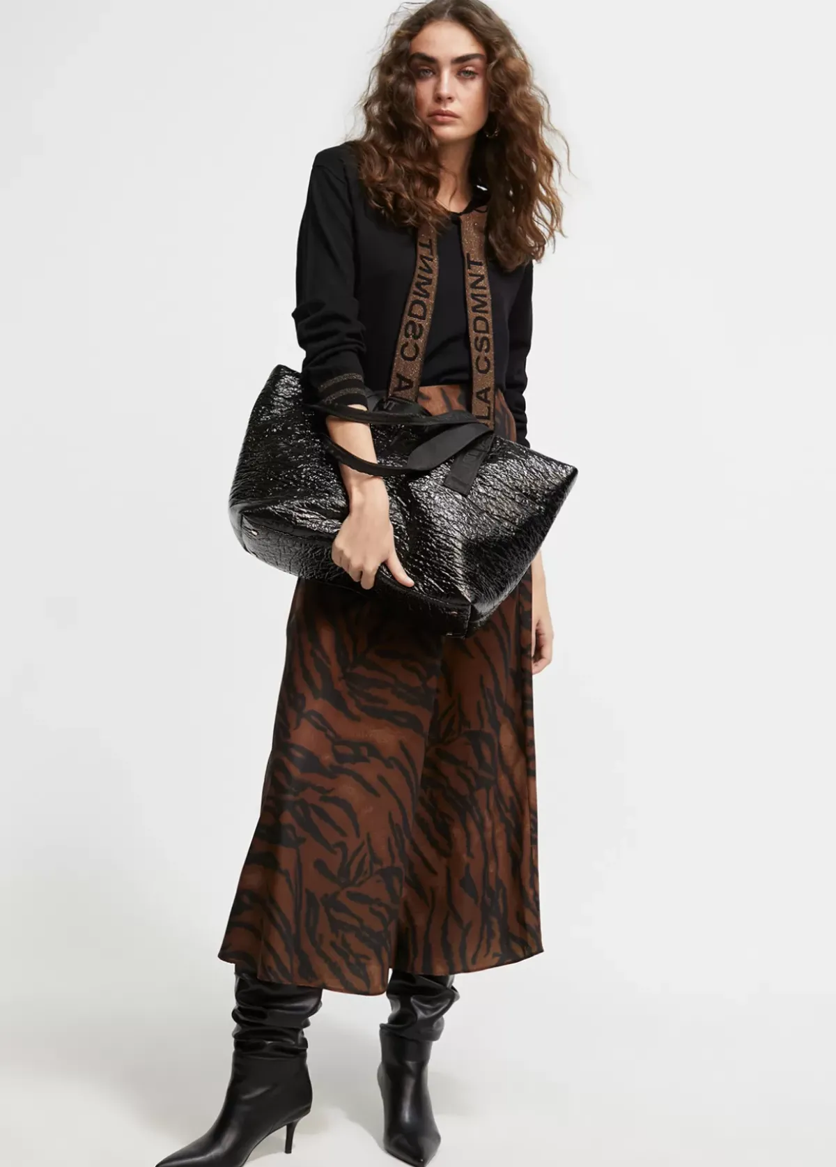 Outlet Falda estampado animal Animal Print|Vestidos Y Faldas