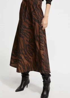 Outlet Falda estampado animal Animal Print|Vestidos Y Faldas