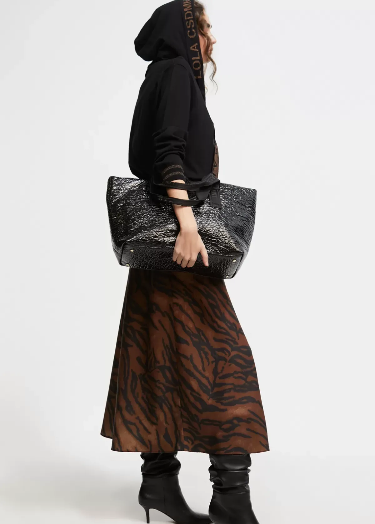 Outlet Falda estampado animal Animal Print|Vestidos Y Faldas