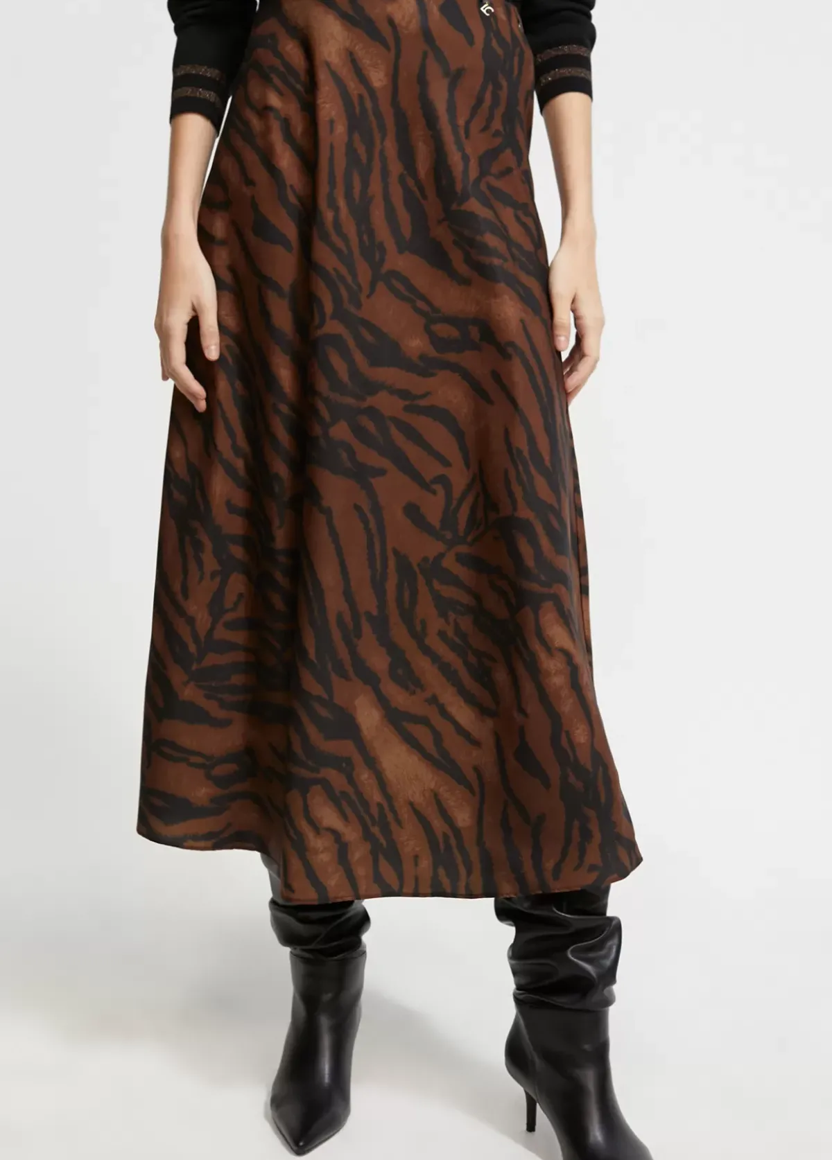 Outlet Falda estampado animal Animal Print|Vestidos Y Faldas