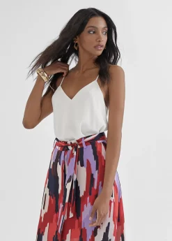 Falda fluída estampada Vestidos Y Faldas