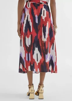 Falda fluída estampada Vestidos Y Faldas