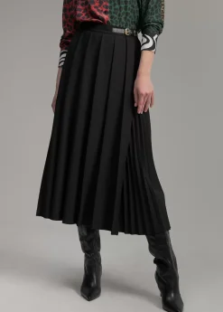 Online Falda midi plisada Vestidos Y Faldas