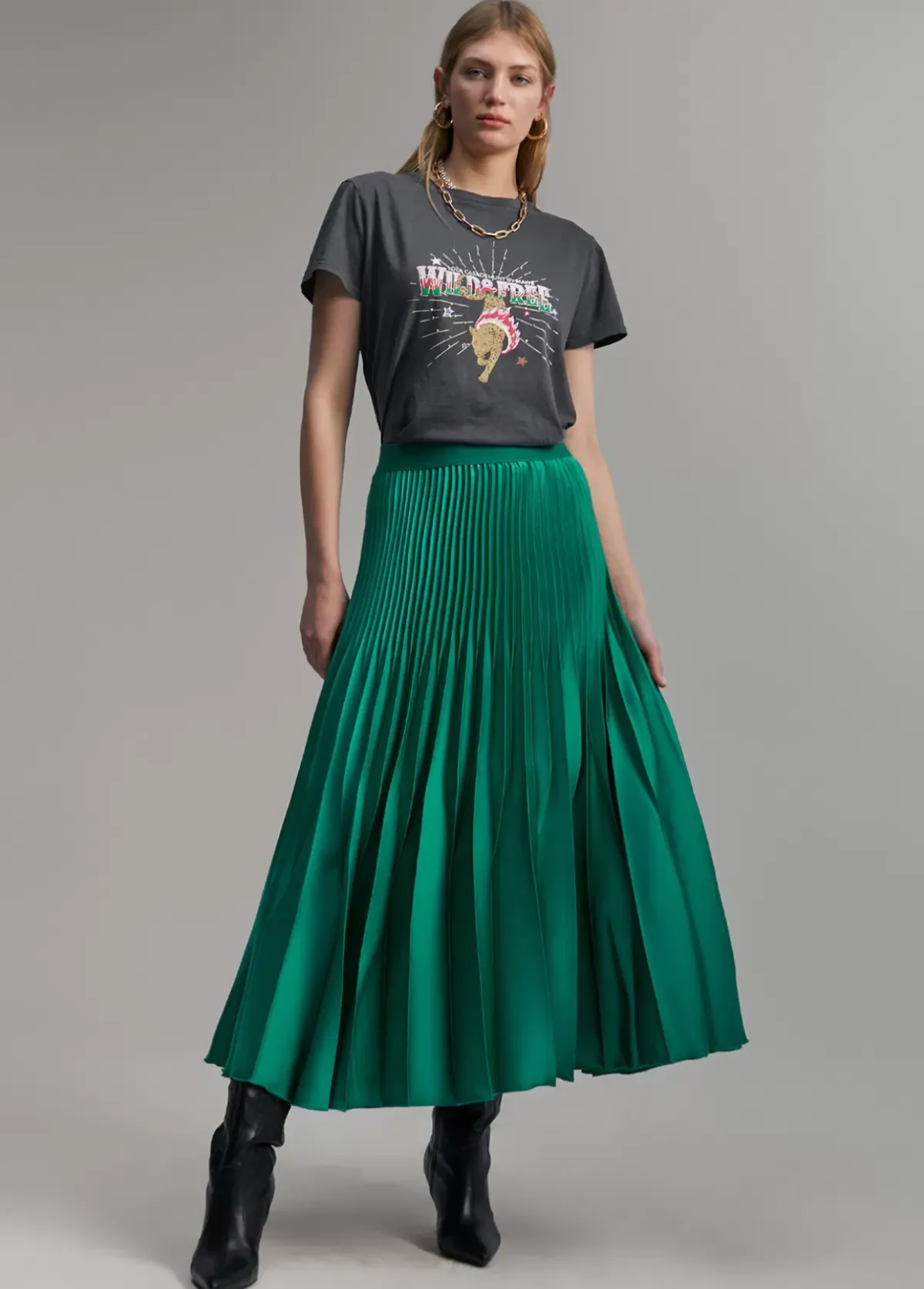 Hot Falda plisada Vestidos Y Faldas