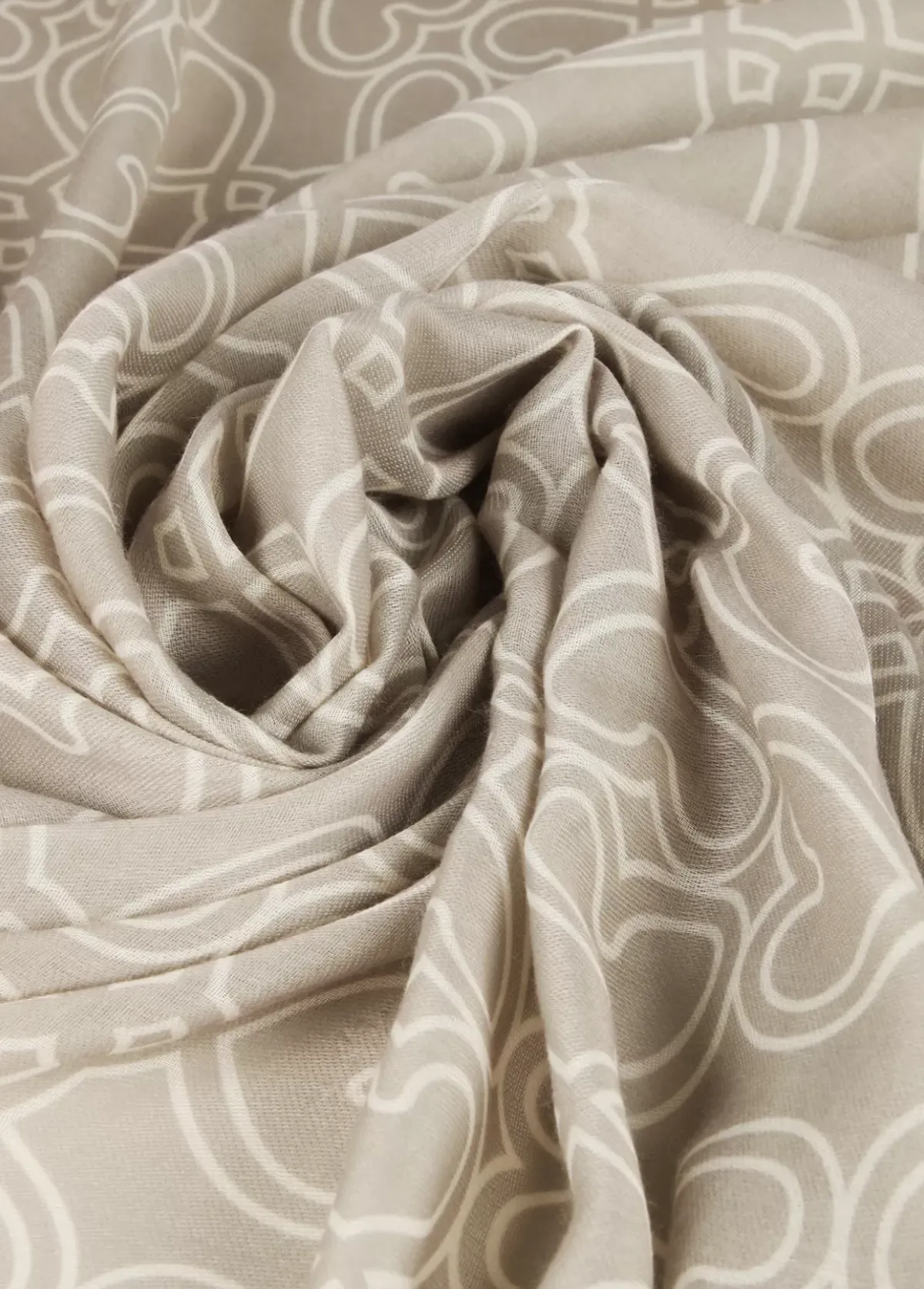 Clearance Fular crudo corazones infinitos Animal Print|Bufandas Y Pañuelos