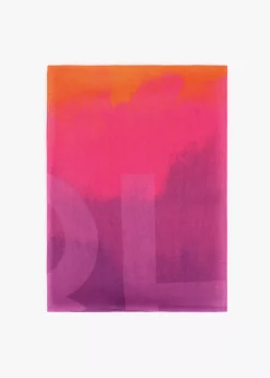 Best Fular fucsia y naranja Bufandas Y Pañuelos