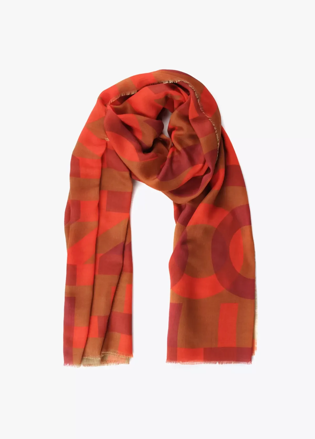 Outlet Fular logo naranja Bufandas Y Pañuelos