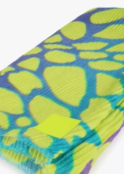 New Fular plisado animal print Animal Print|Bufandas Y Pañuelos