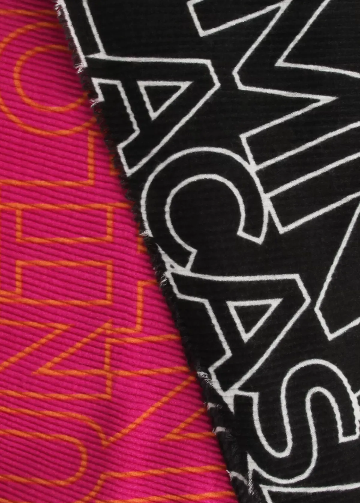 Outlet Fular plisado logotipado Otros Complementos|Bufandas Y Pañuelos