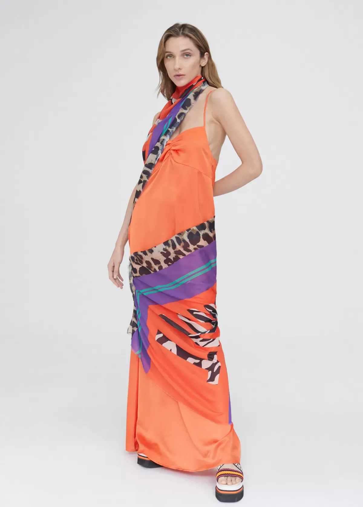 Discount Fulard leopardo y letras zebra Accesorios