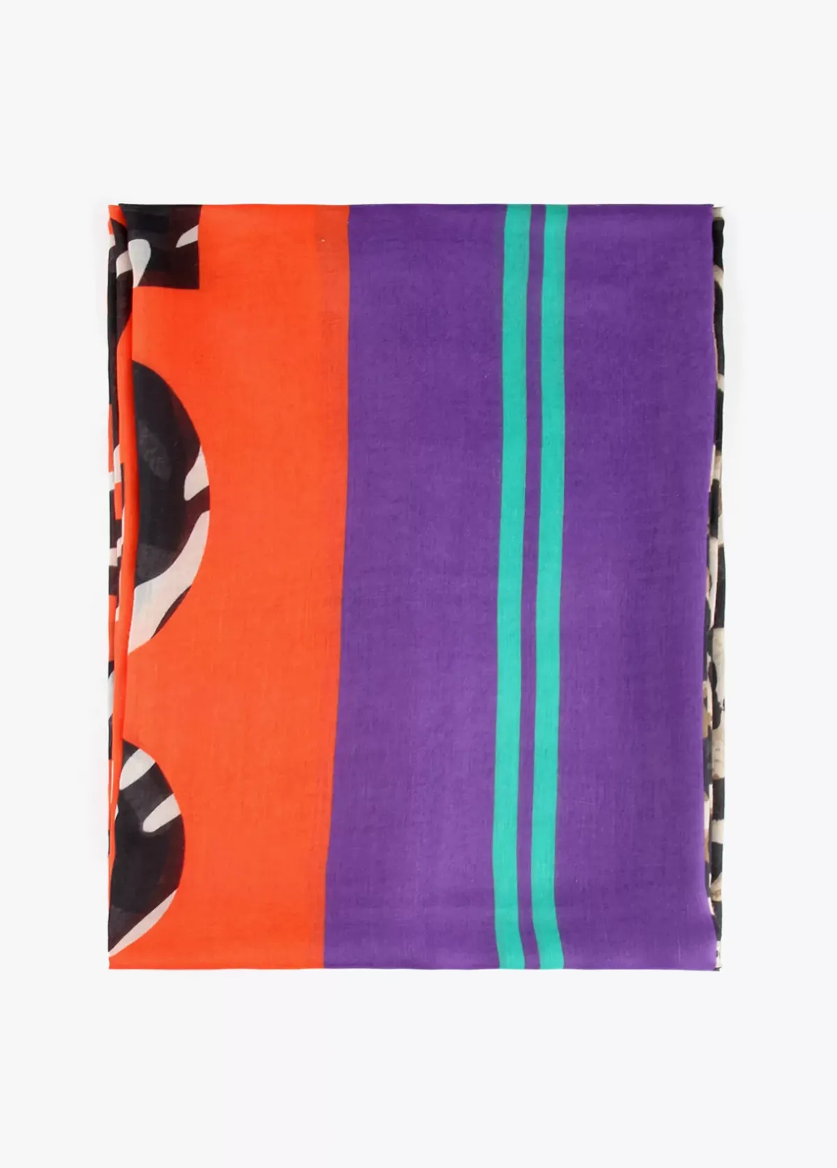 Discount Fulard leopardo y letras zebra Accesorios