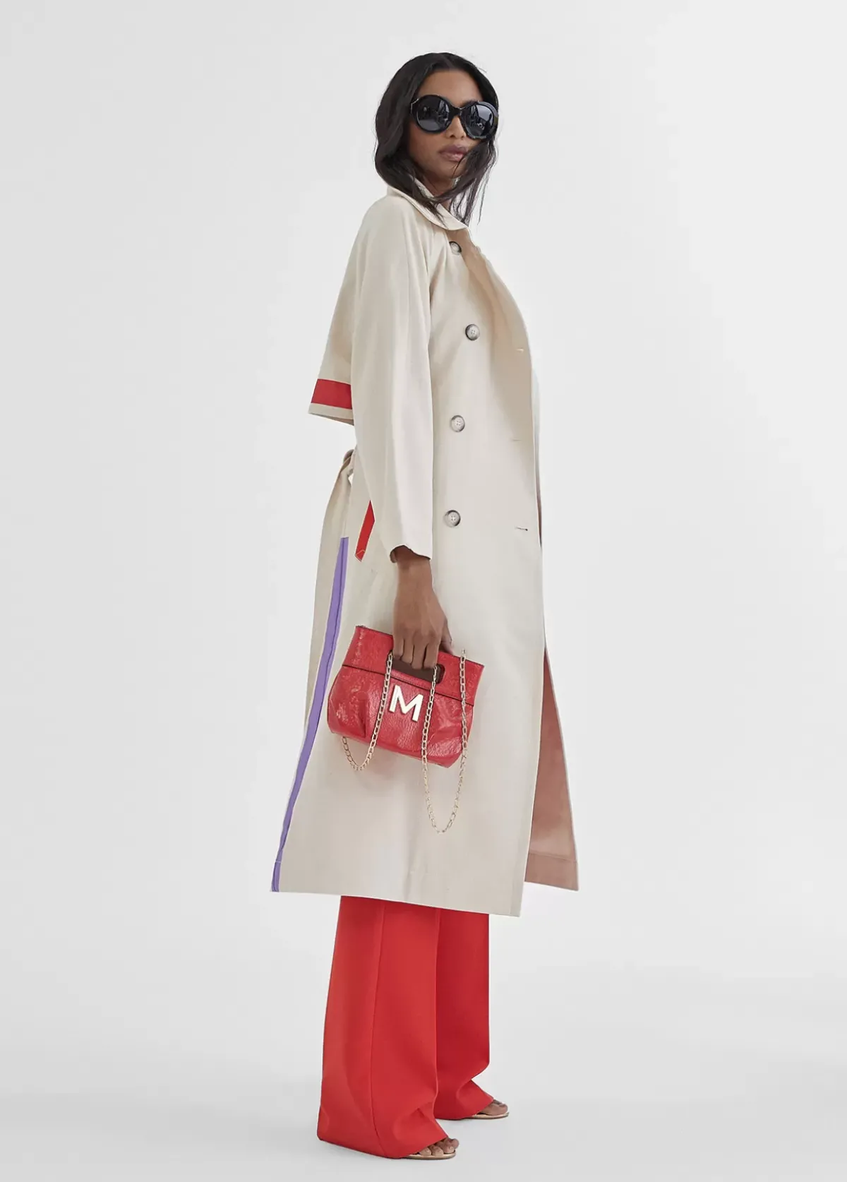 Online Gabardina color Chaquetas Y Gabardinas