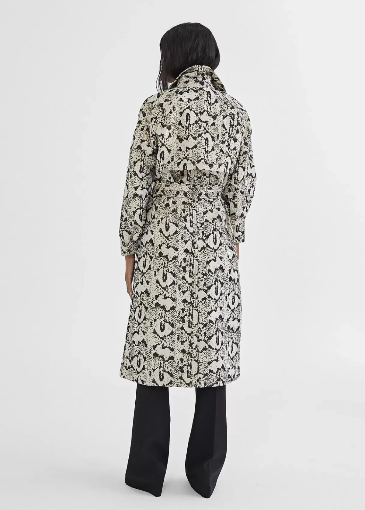 Discount Gabardina efecto serpiente Chaquetas Y Gabardinas|Abrigos Y Cazadoras