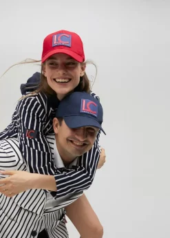 Gorra americana azul edición limitada - Lola Casademunt Gorros Sombreros Y Guantes