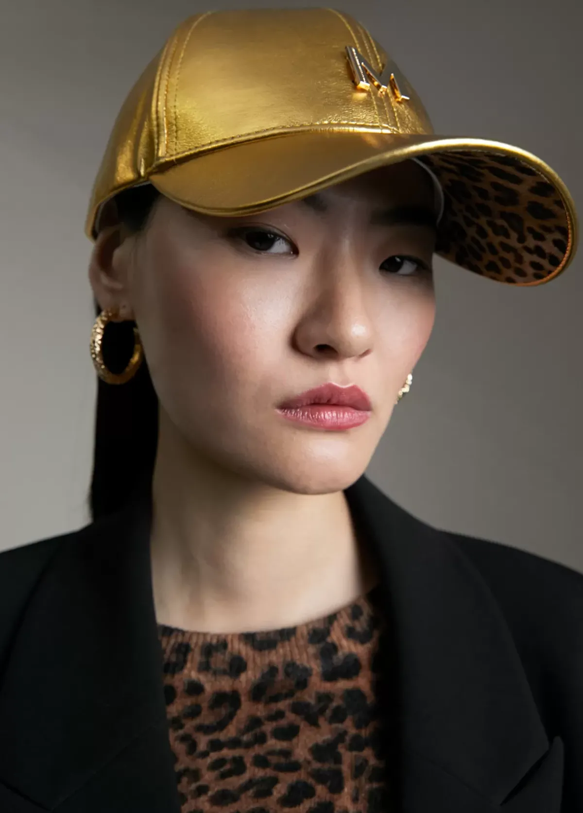 Sale Gorra metalizada Gorros Sombreros Y Guantes