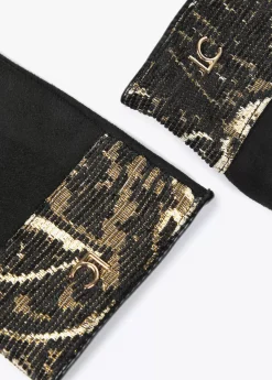 New Guantes tejido jacquard Animal Print|Gorros Sombreros Y Guantes