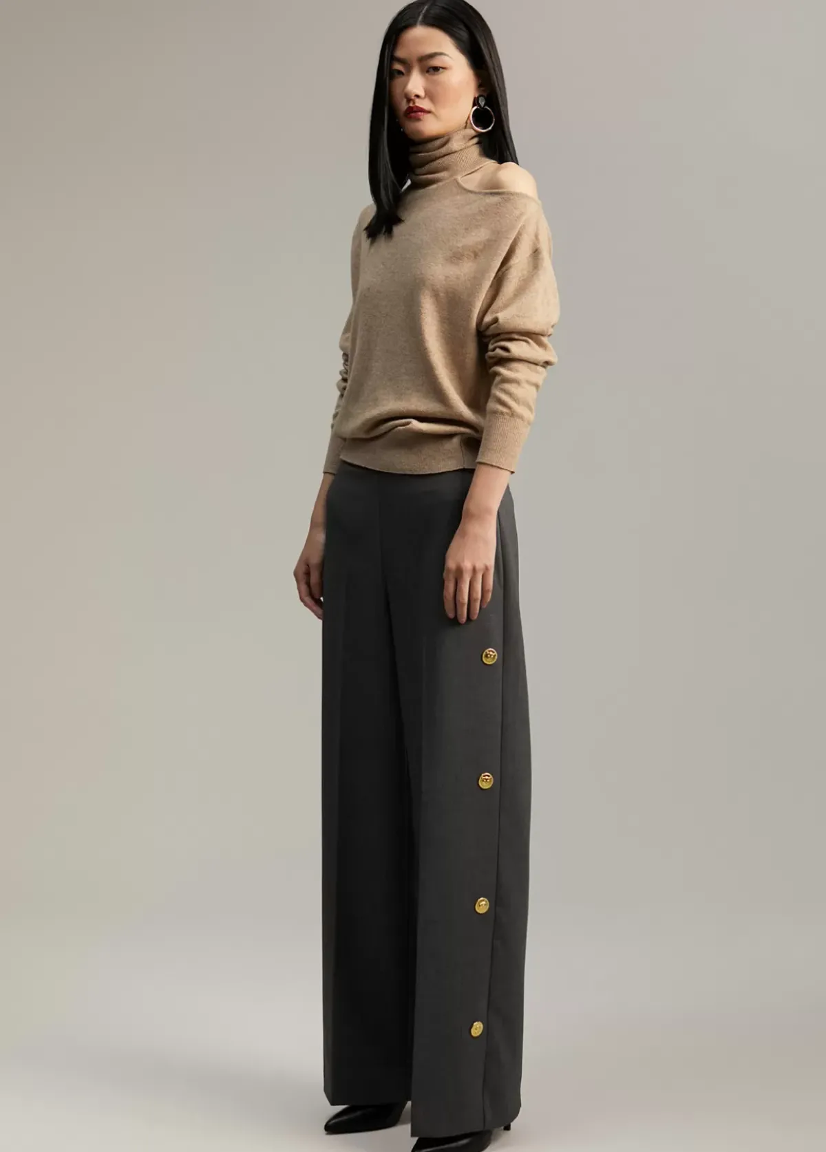 Hot Jersey abertura hombro Punto