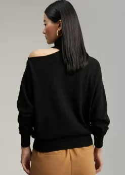 Outlet Jersey abertura hombro Punto