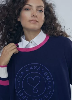 Best Jersey azul | Ropa | Lola Casademunt Punto|Sudaderas