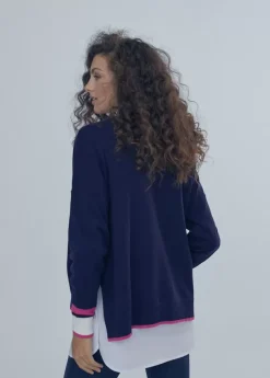 Best Jersey azul |  Ropa | Lola Casademunt Punto|Sudaderas