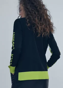 Outlet Jersey bicolor |  COLECCIÓN LOLA | Lola Casademunt Punto
