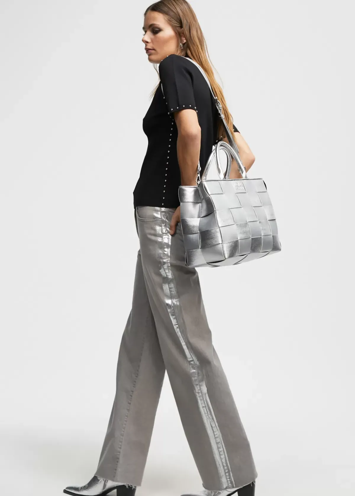 Discount Jersey de punto tachas Punto