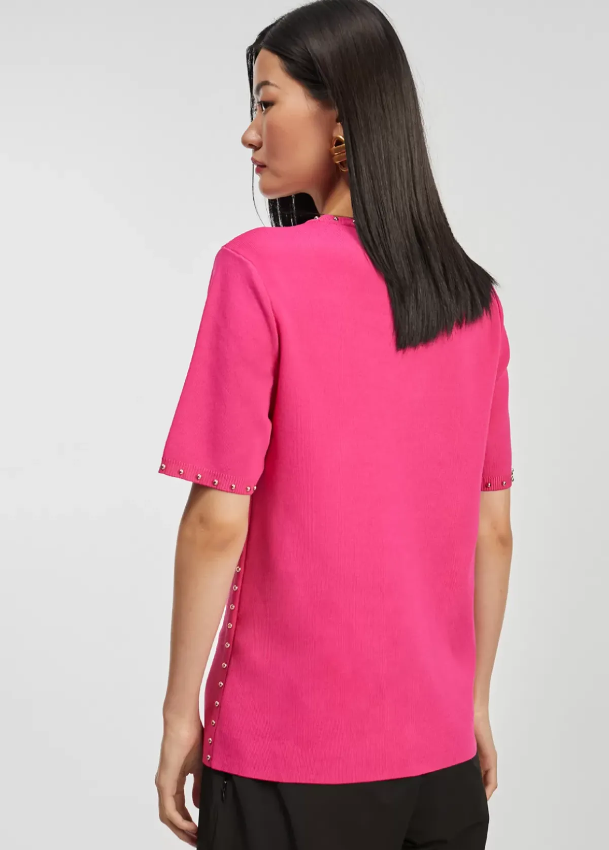 Hot Jersey de punto tachas Punto