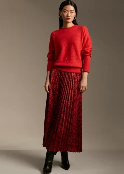 Hot Jersey detalles cristal Punto