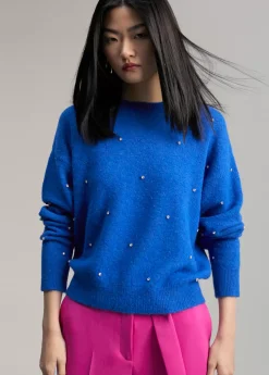 Discount Jersey detalles cristal Punto