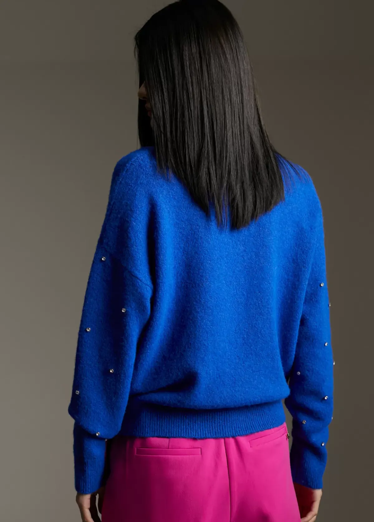 Discount Jersey detalles cristal Punto