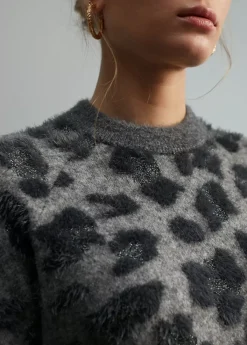 Discount Jersey fantasía animal print Animal Print|Punto