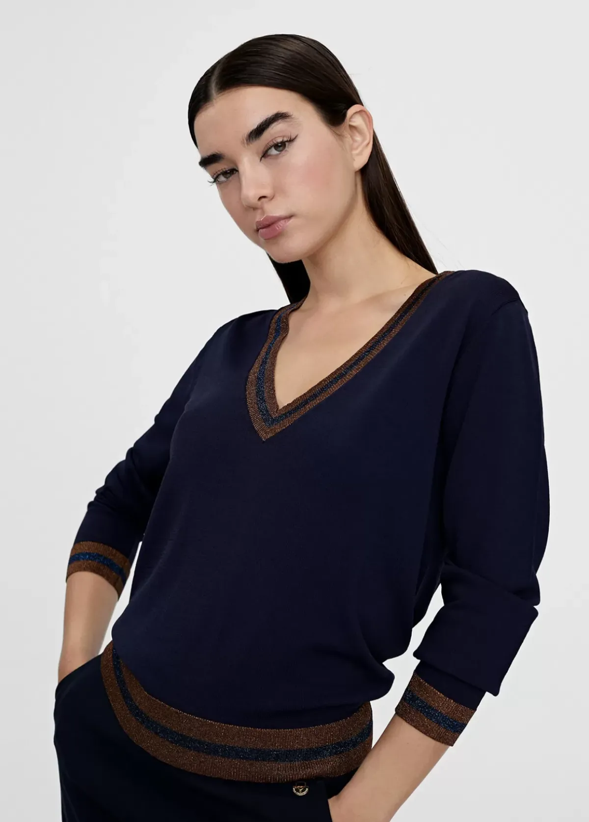 Sale Jersey punto lurex Punto