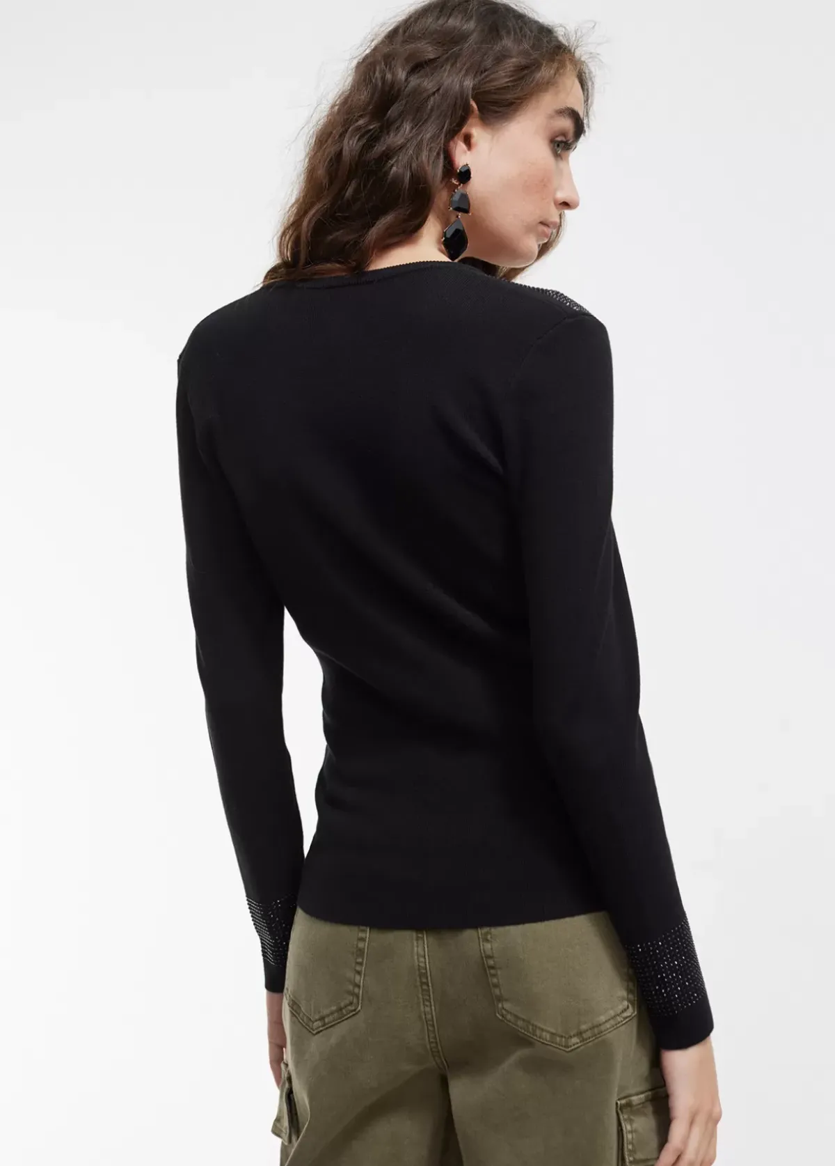 Discount Jersey punto strass Punto