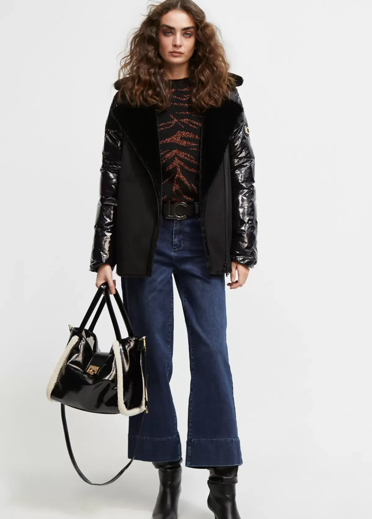 Jersey punto tricot Animal Print|Punto