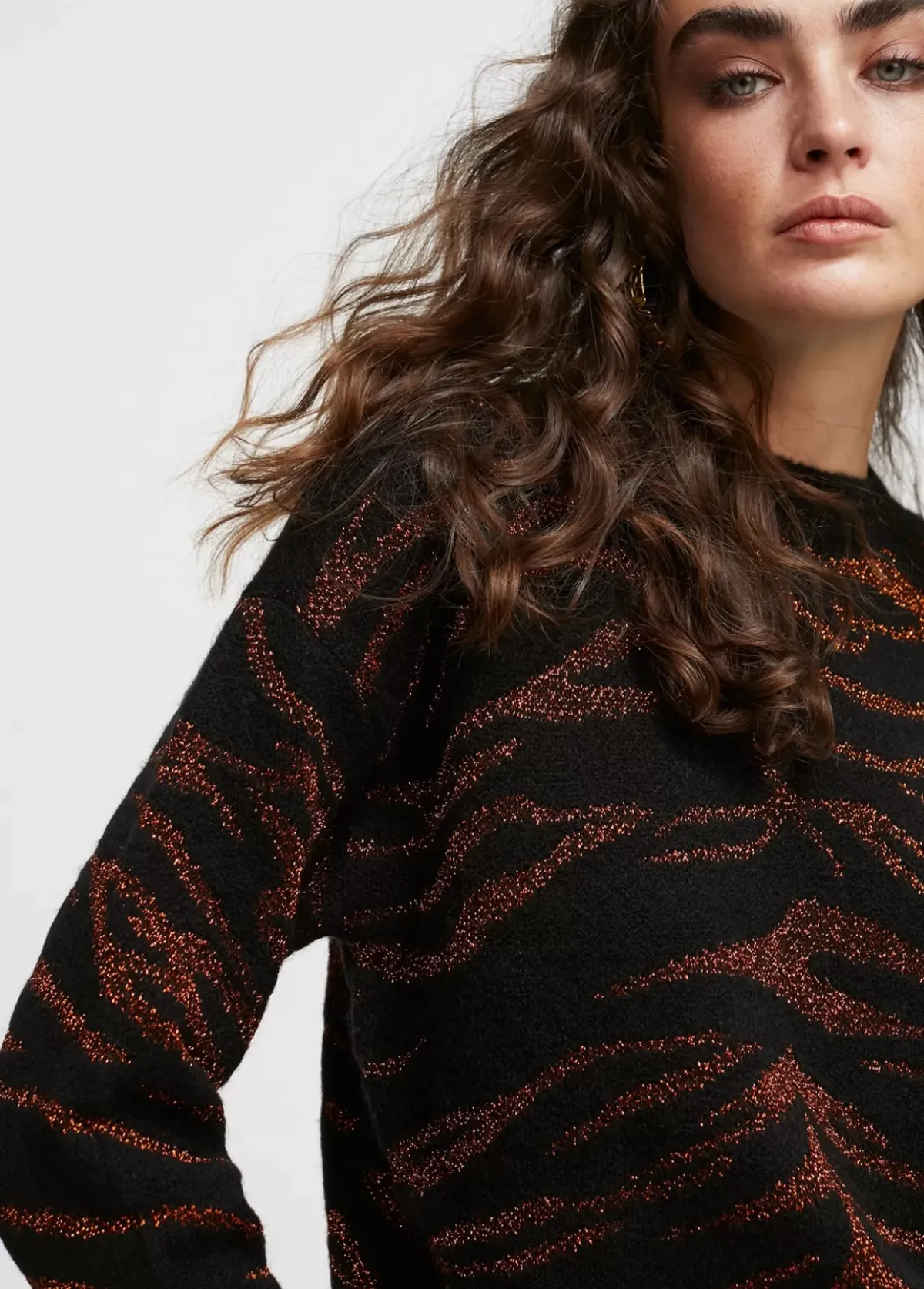 Jersey punto tricot Animal Print|Punto