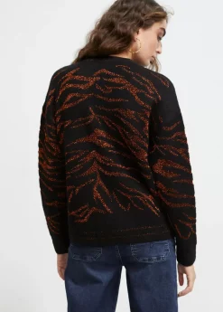 Jersey punto tricot Animal Print|Punto
