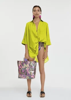 Clearance Kaftan corto kimono Camisas Y Blusas