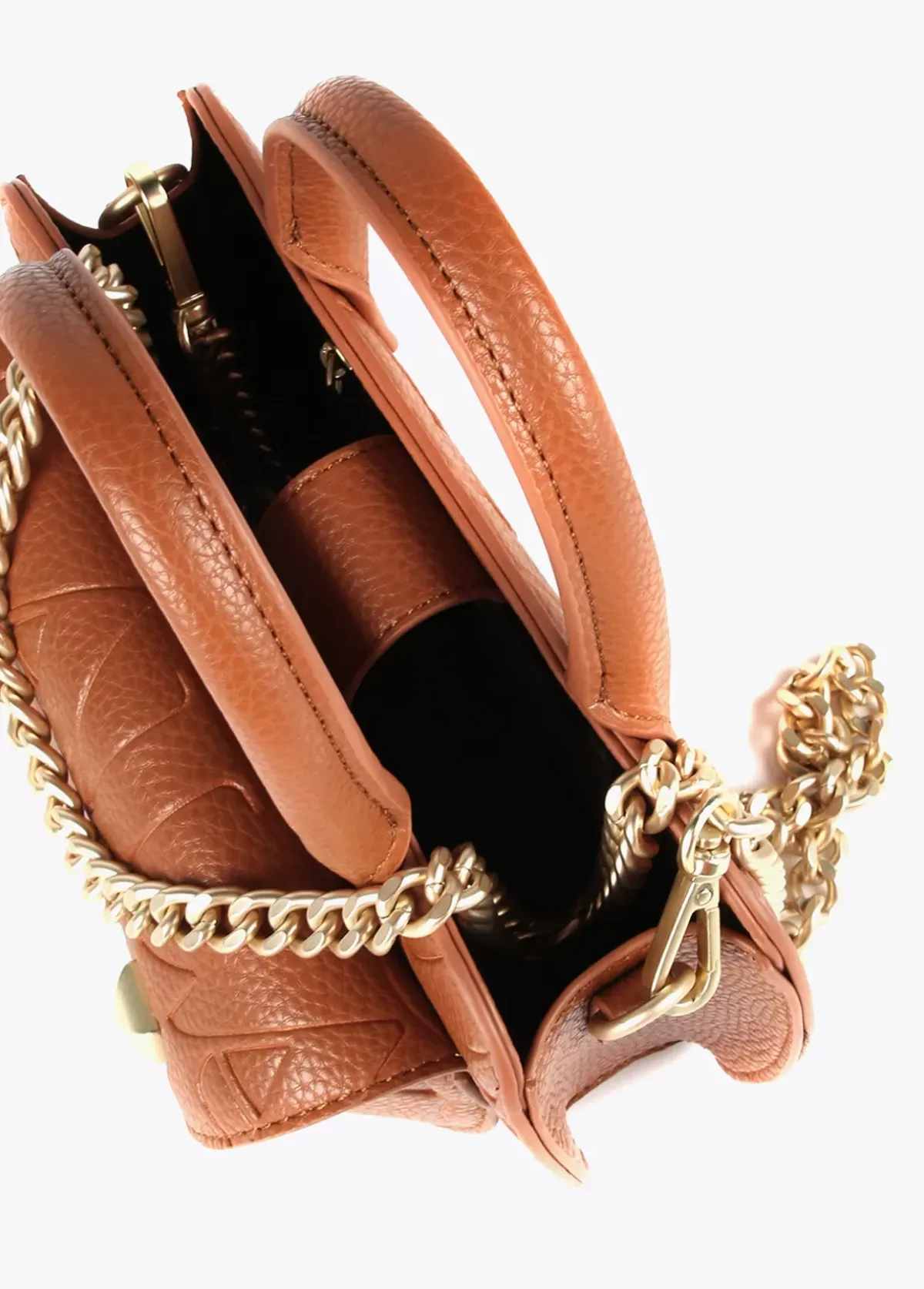 Online Mini bandolera con logo grabado Bolsos