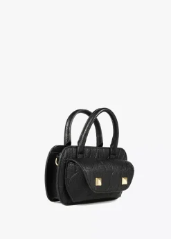 Hot Mini bandolera con logo grabado Bolsos