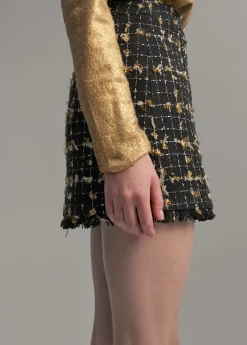 Minifalda cuadros Vestidos Y Faldas