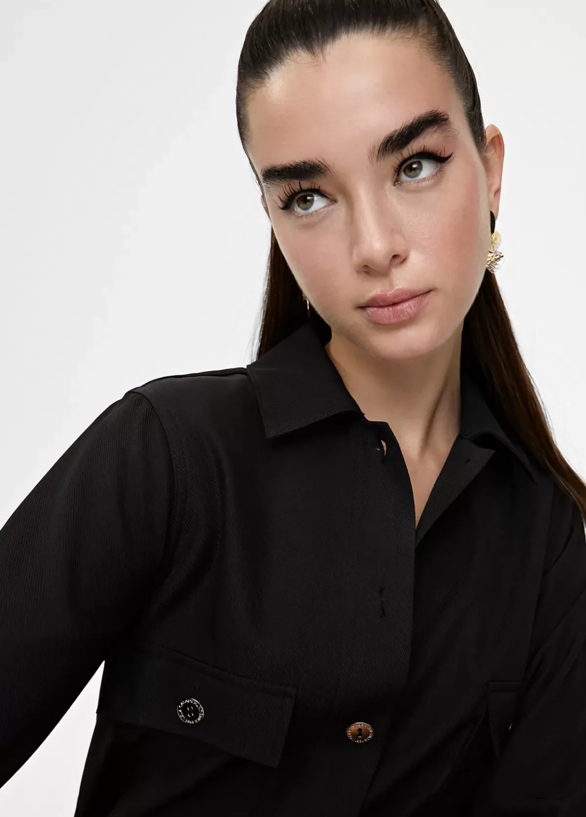 Clearance Mono color Pantalones