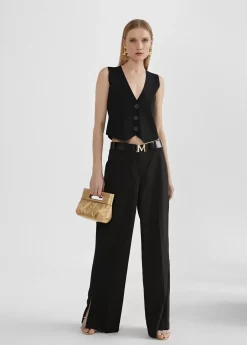 Discount Pantalón aberturas laterales Pantalones