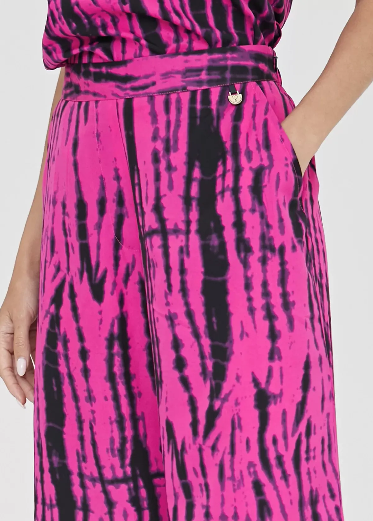 Discount Pantalón ancho bicolor Pantalones|Baño