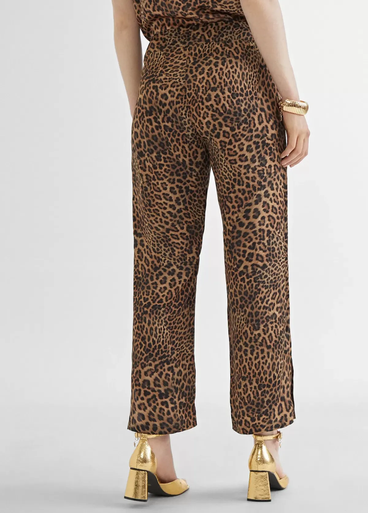 Hot Pantalón culotte animal print Pantalones