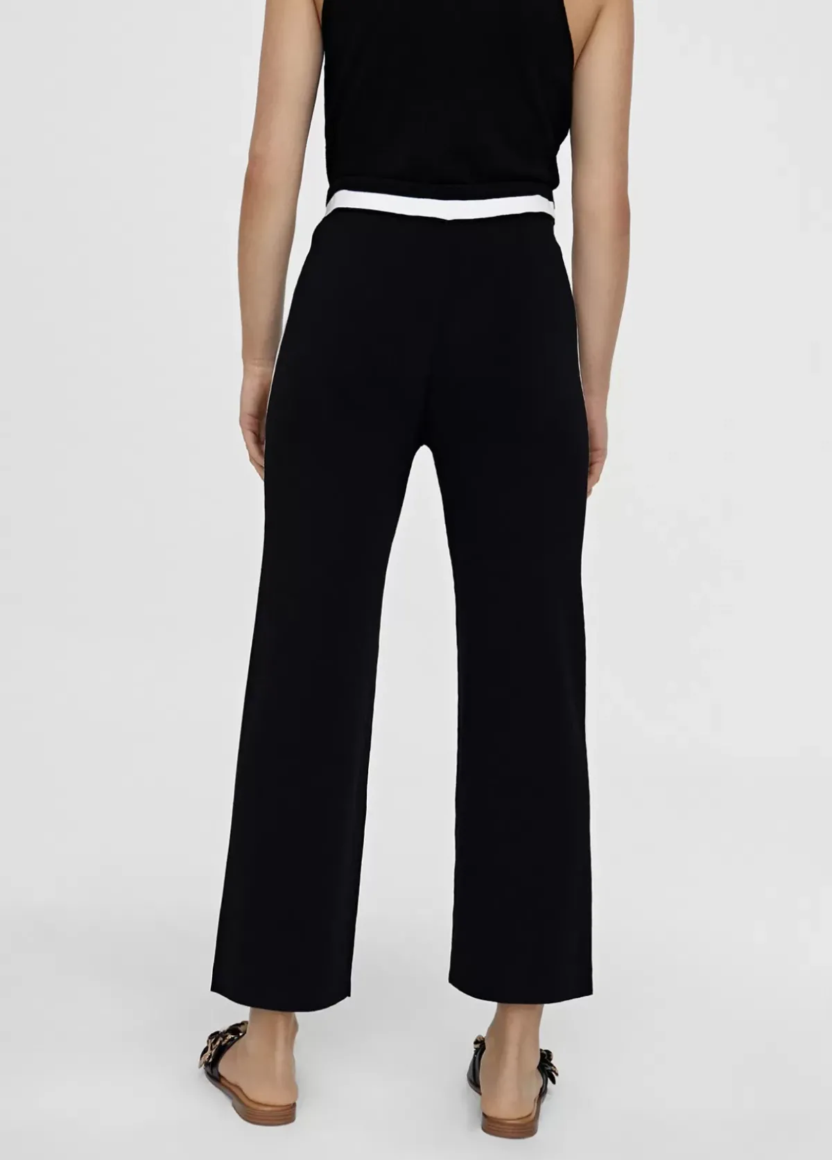 Hot Pantalón culotte de punto Punto