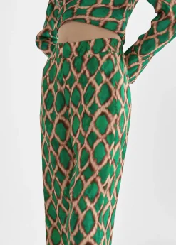 New Pantalón culotte estampado Pantalones