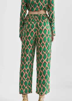 New Pantalón culotte estampado Pantalones